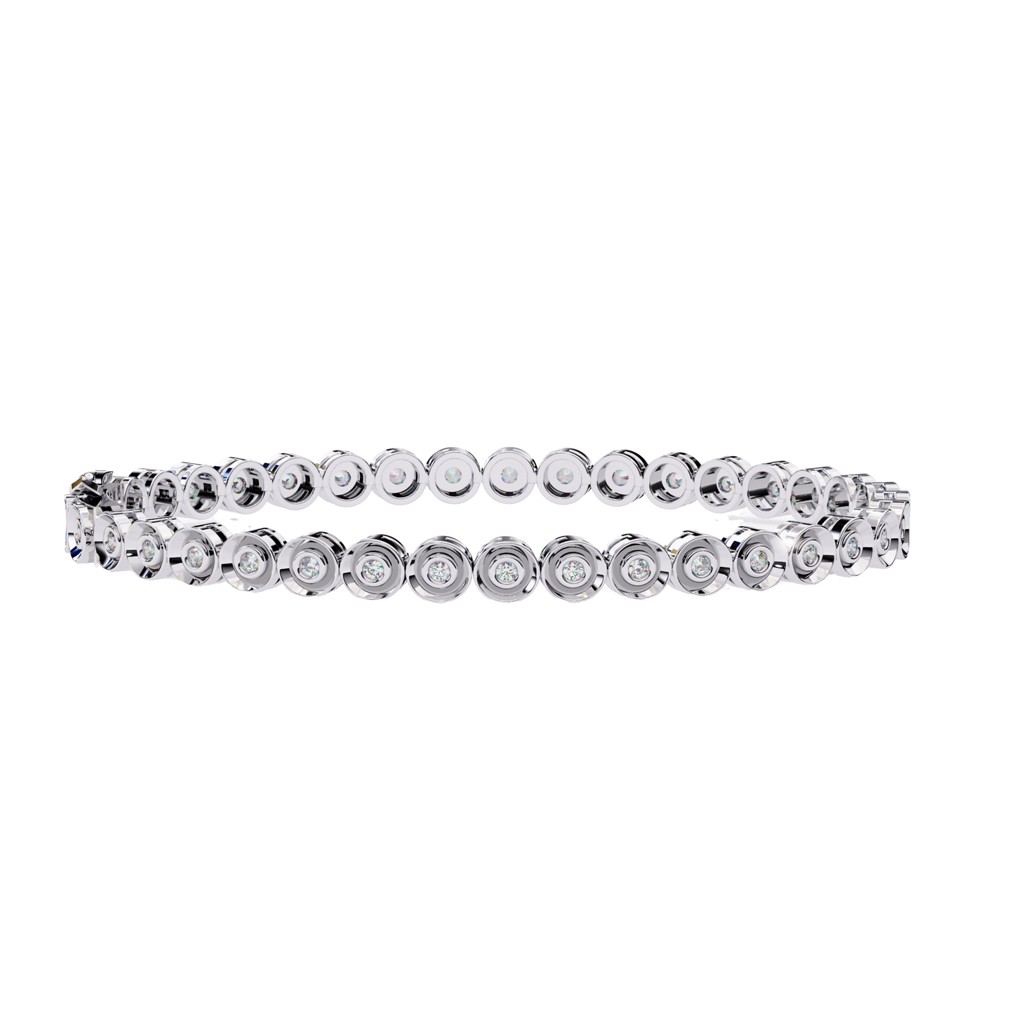 NovaStrip Diamond Line Tennis Bracelet
