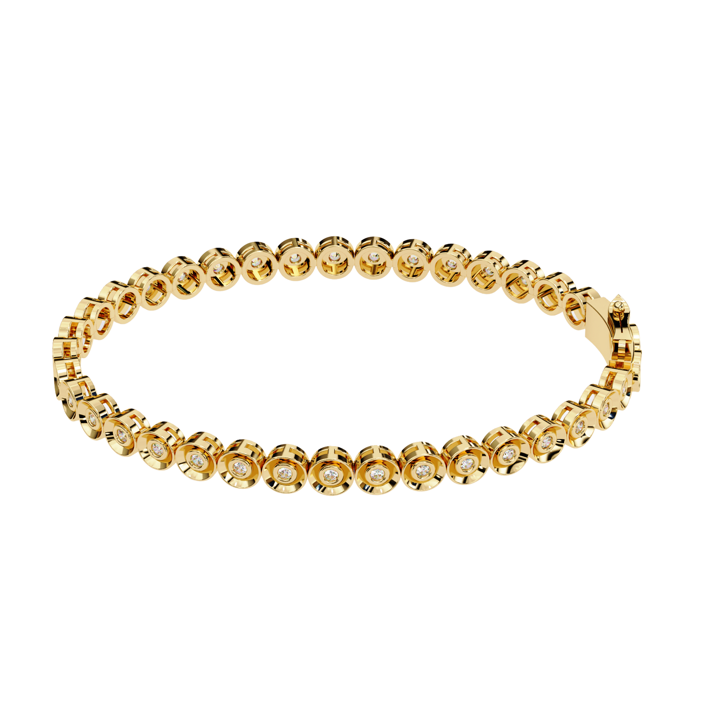 NovaStrip Diamond Line Tennis Bracelet