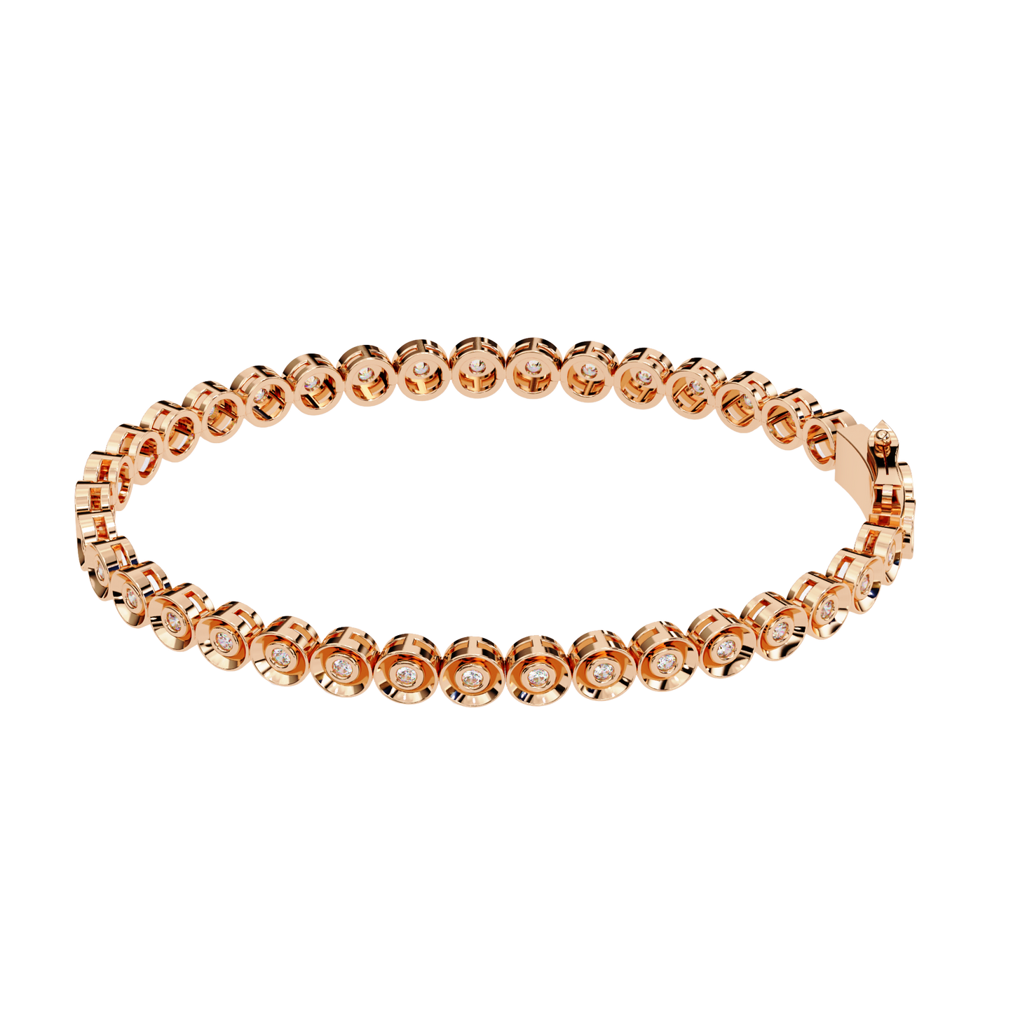 NovaStrip Diamond Line Tennis Bracelet