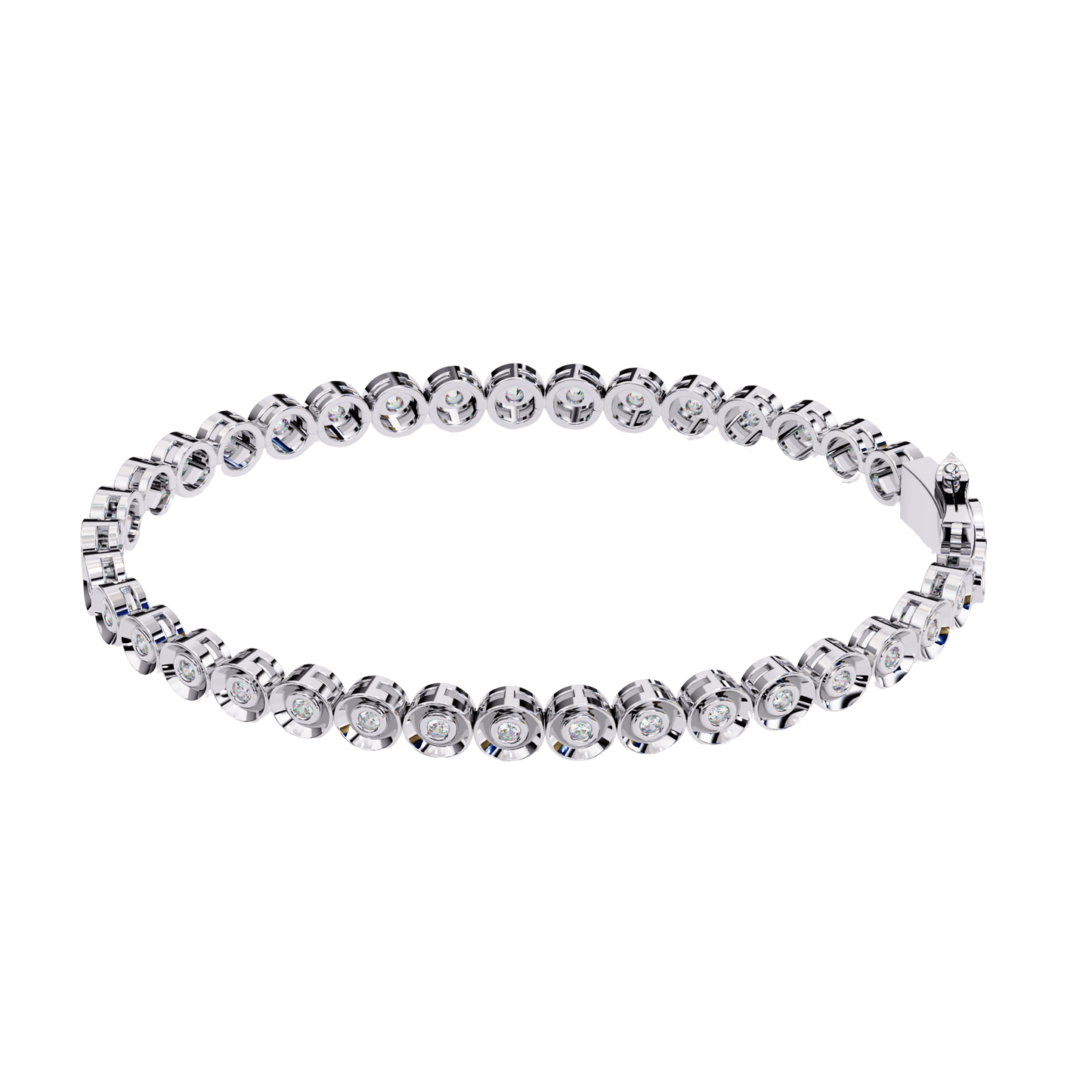 NovaStrip Diamond Line Tennis Bracelet