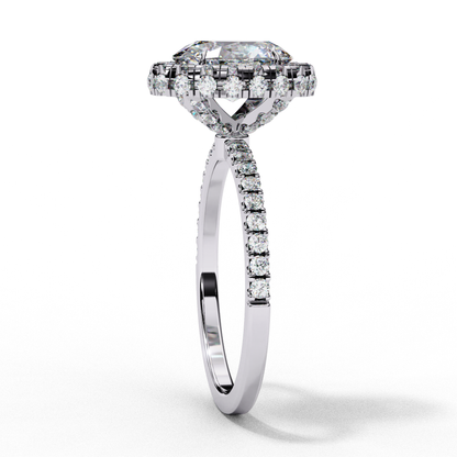Lavinia Wish Oval Solitaire Ring