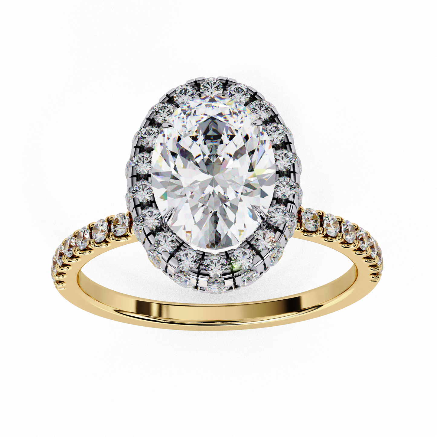 Lavinia Wish Oval Solitaire Ring