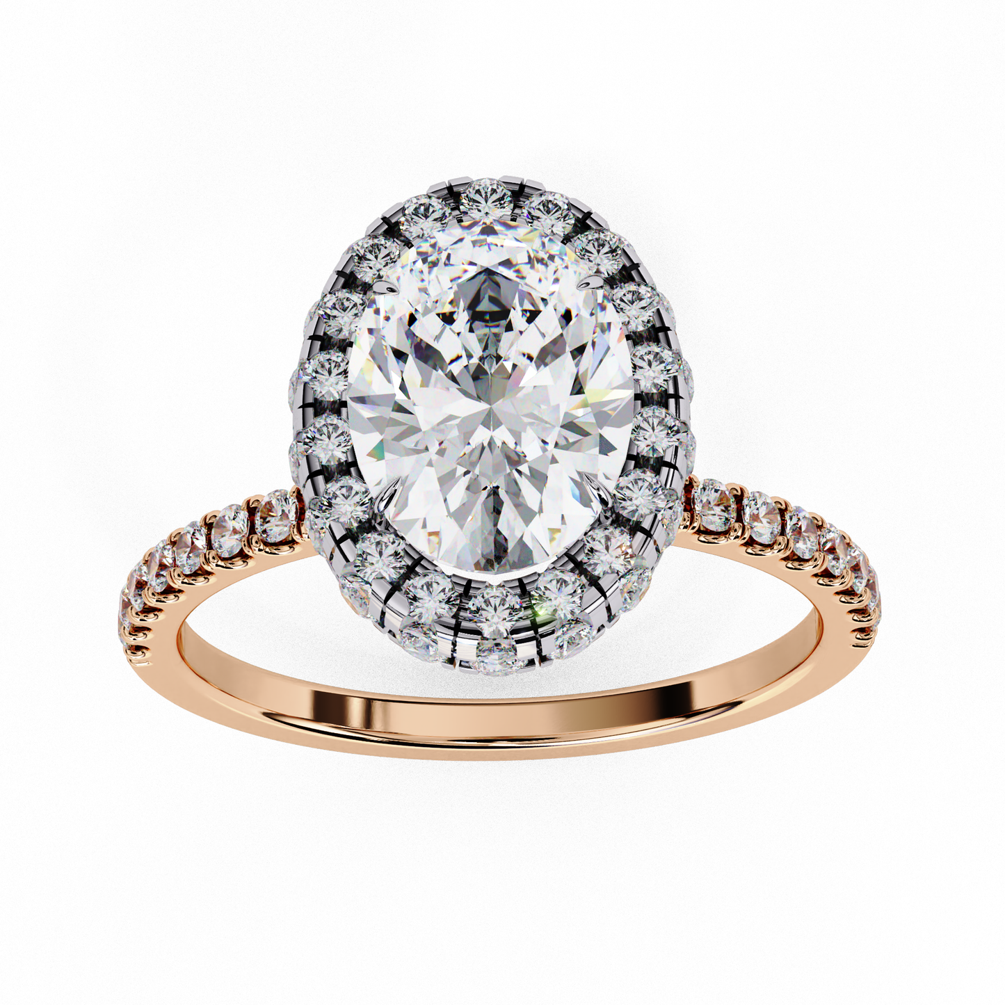 Lavinia Wish Oval Solitaire Ring