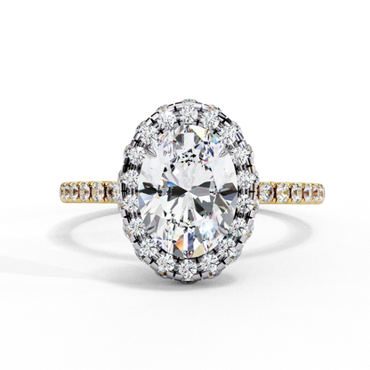 Lavinia Wish Oval Solitaire Ring