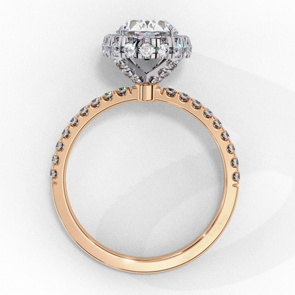 Lavinia Wish Oval Solitaire Ring