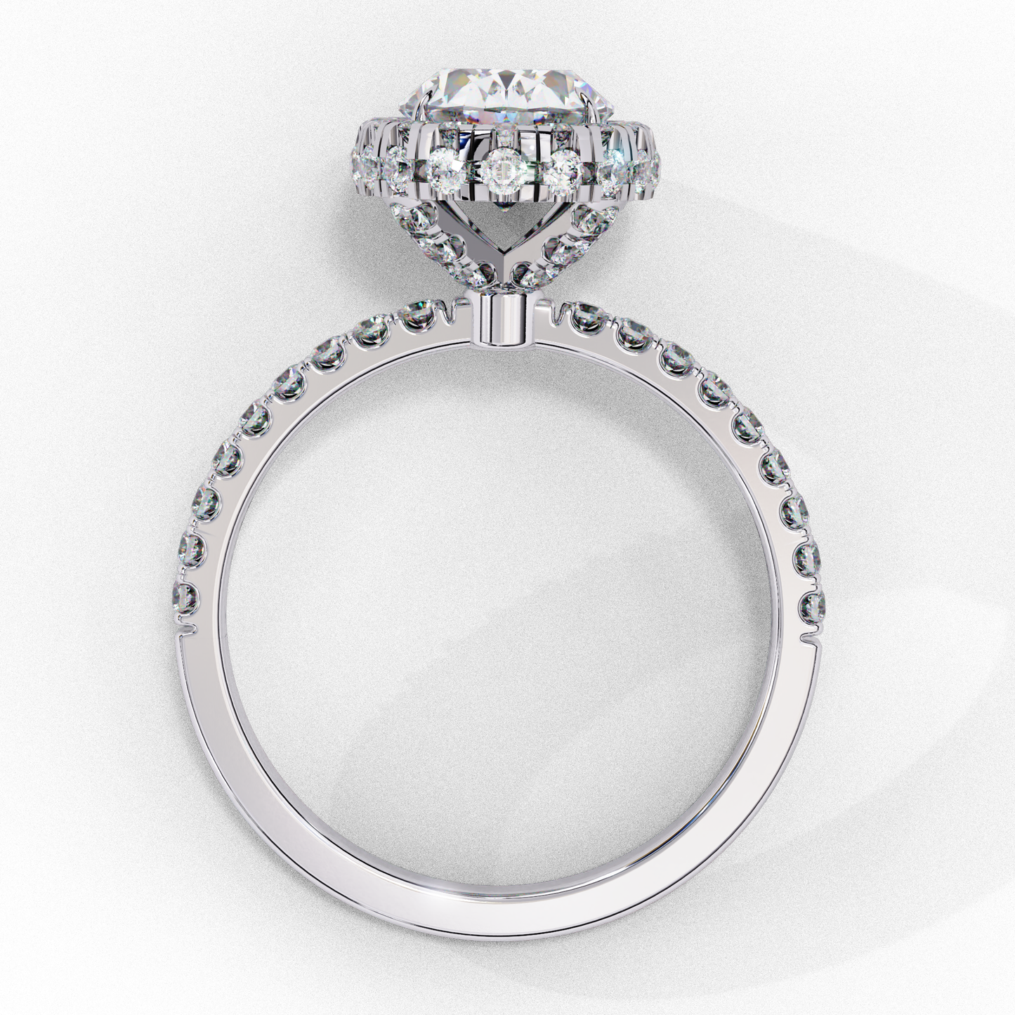 Lavinia Wish Oval Solitaire Ring