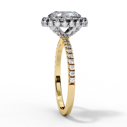 Lavinia Wish Oval Solitaire Ring