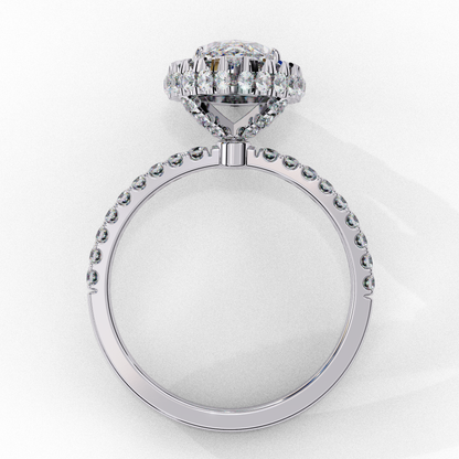 Serenora Bloom Marquise Solitaire Ring