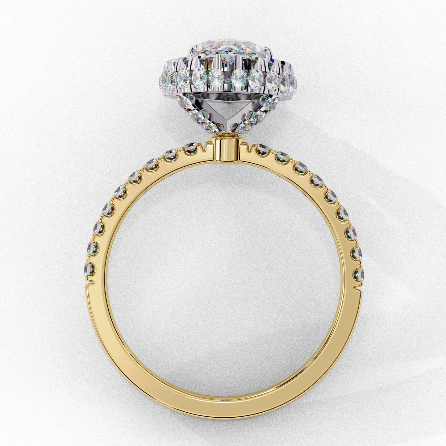 Serenora Bloom Marquise Solitaire Ring