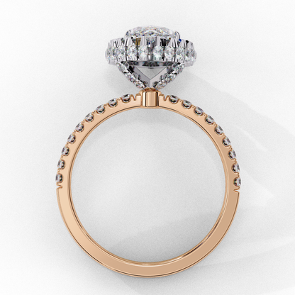 Serenora Bloom Marquise Solitaire Ring