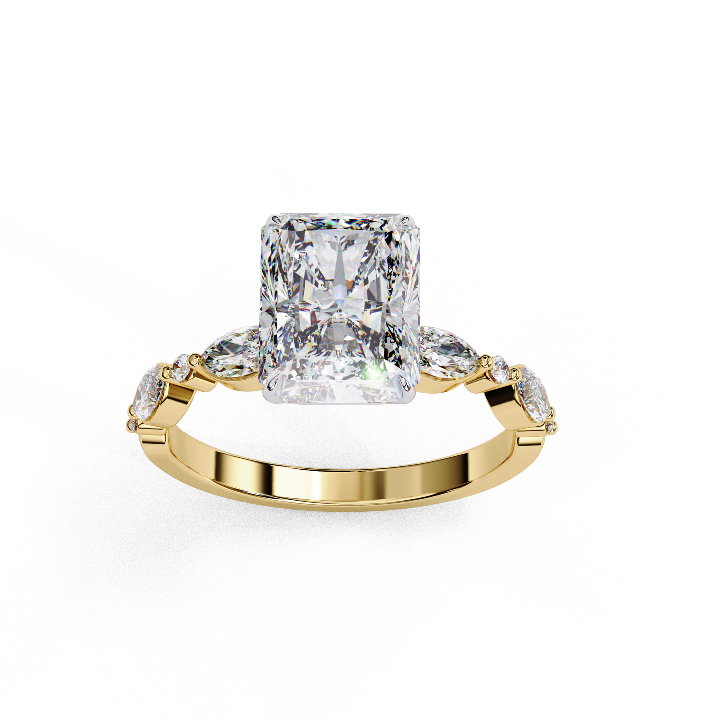 Regala Vero Radiant Solitaire Ring