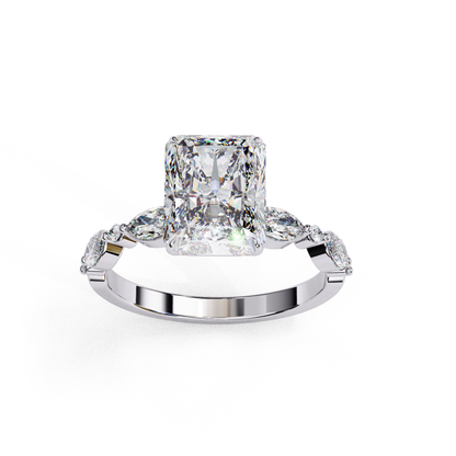 Regala Vero Radiant Solitaire Ring