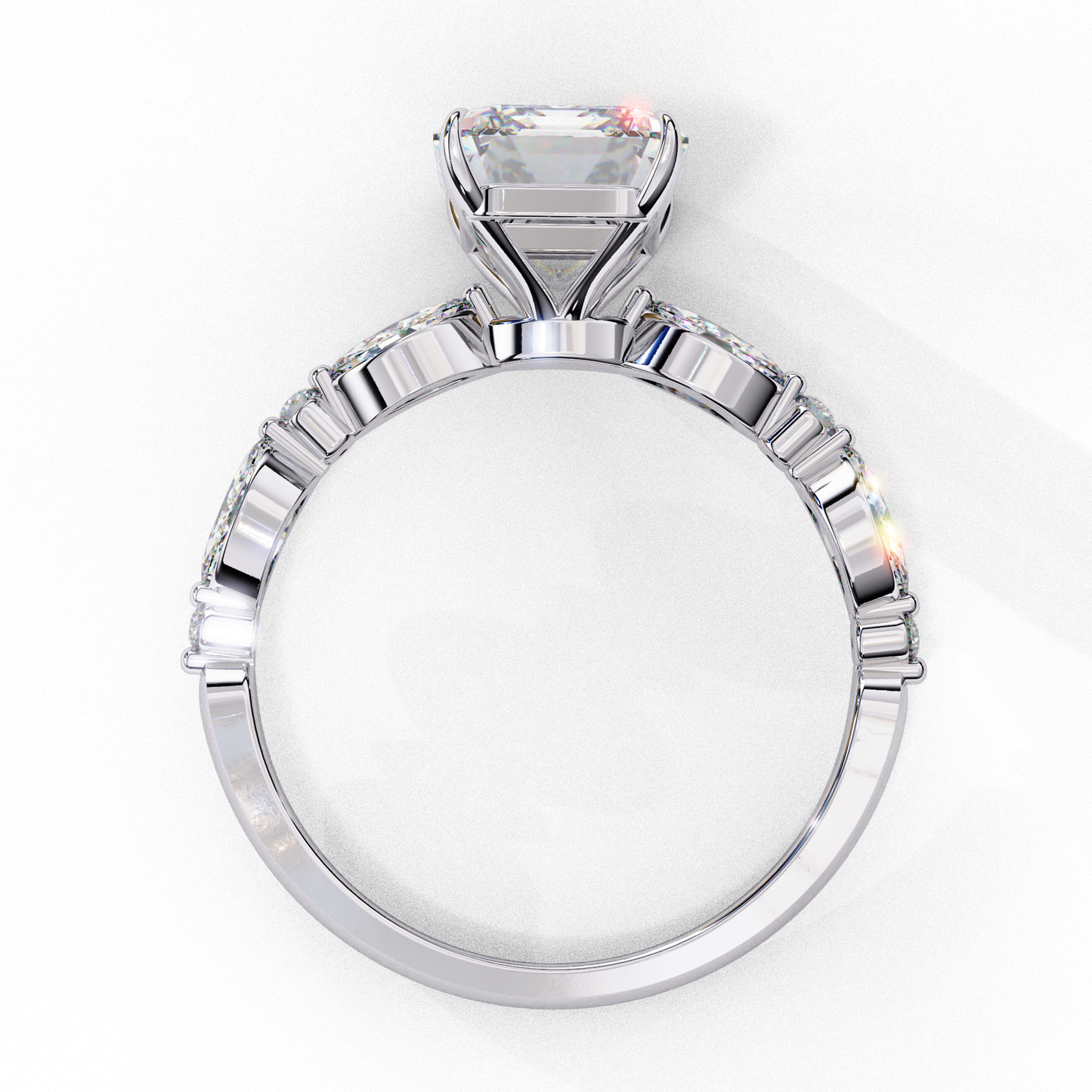 Regala Vero Radiant Solitaire Ring