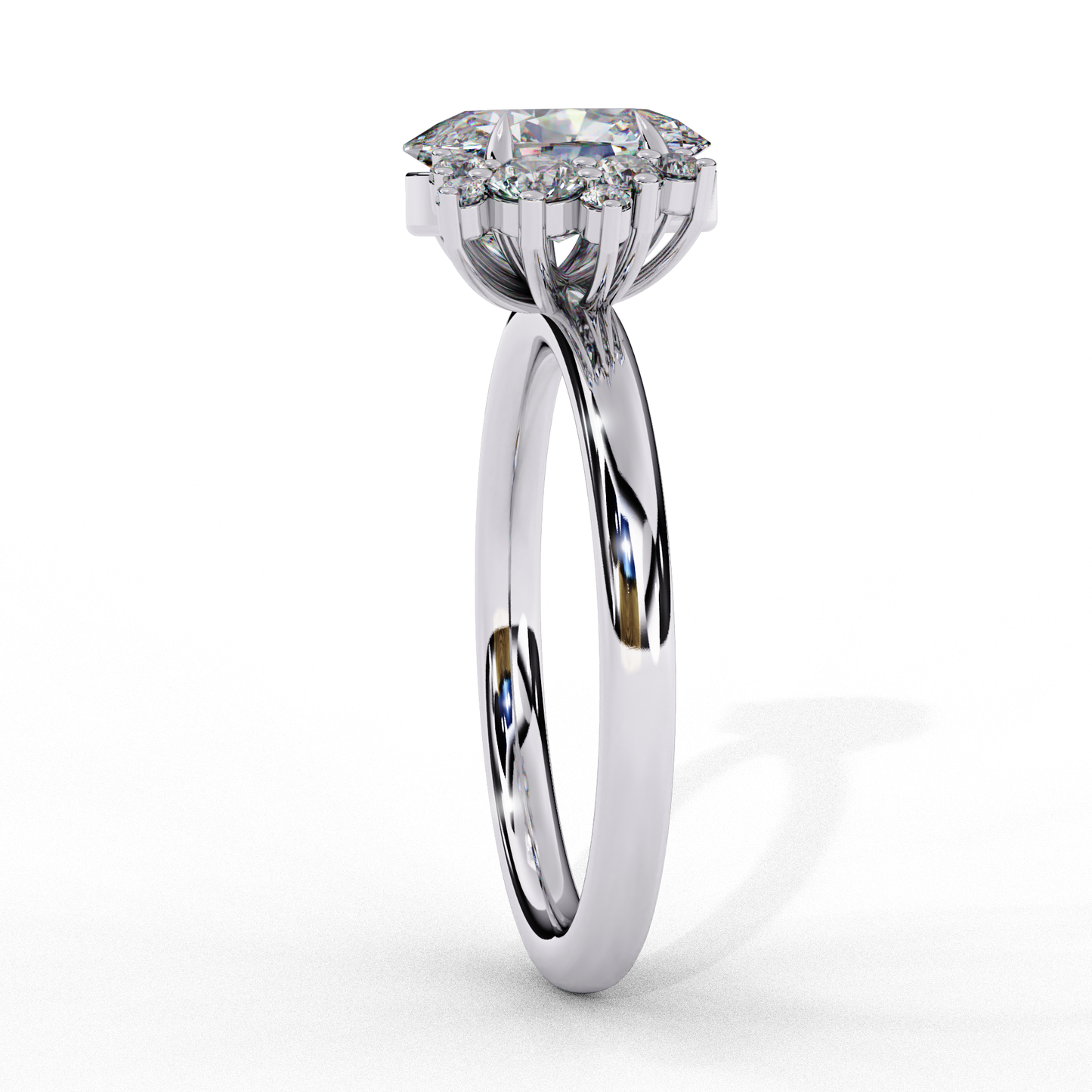 Ophelia Royale Oval Solitaire Ring