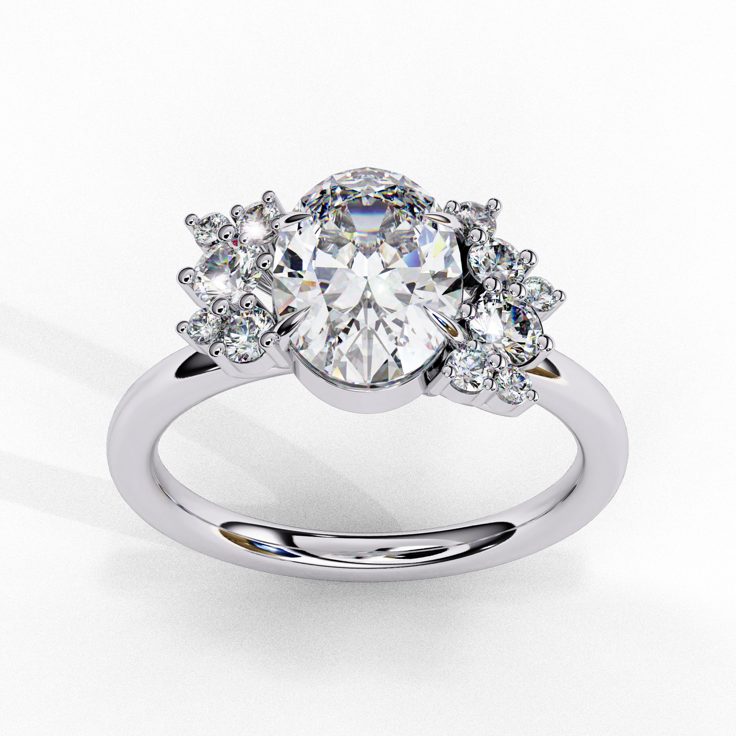 Ophelia Royale Oval Solitaire Ring