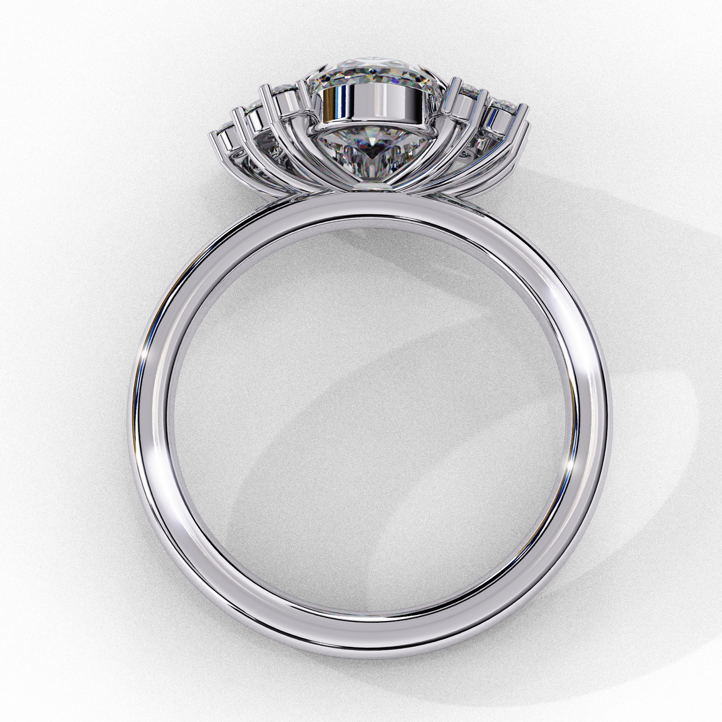 Ophelia Royale Oval Solitaire Ring