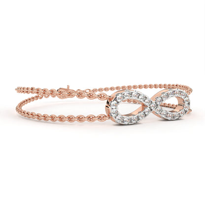 Infinity Glow Diamond Bracelet