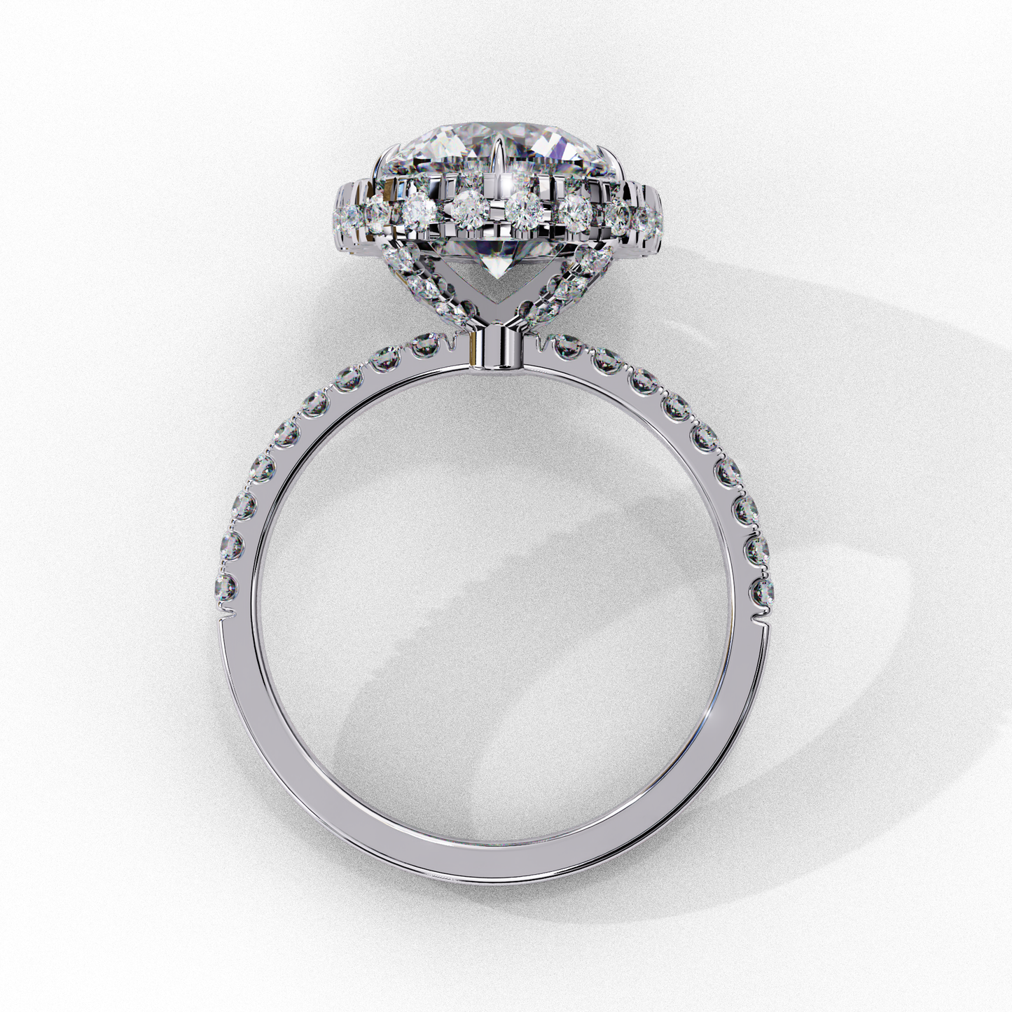 Mirella Grace Round Solitaire Ring