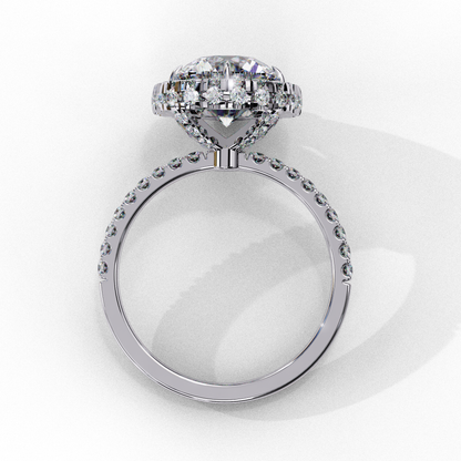 Mirella Grace Round Solitaire Ring