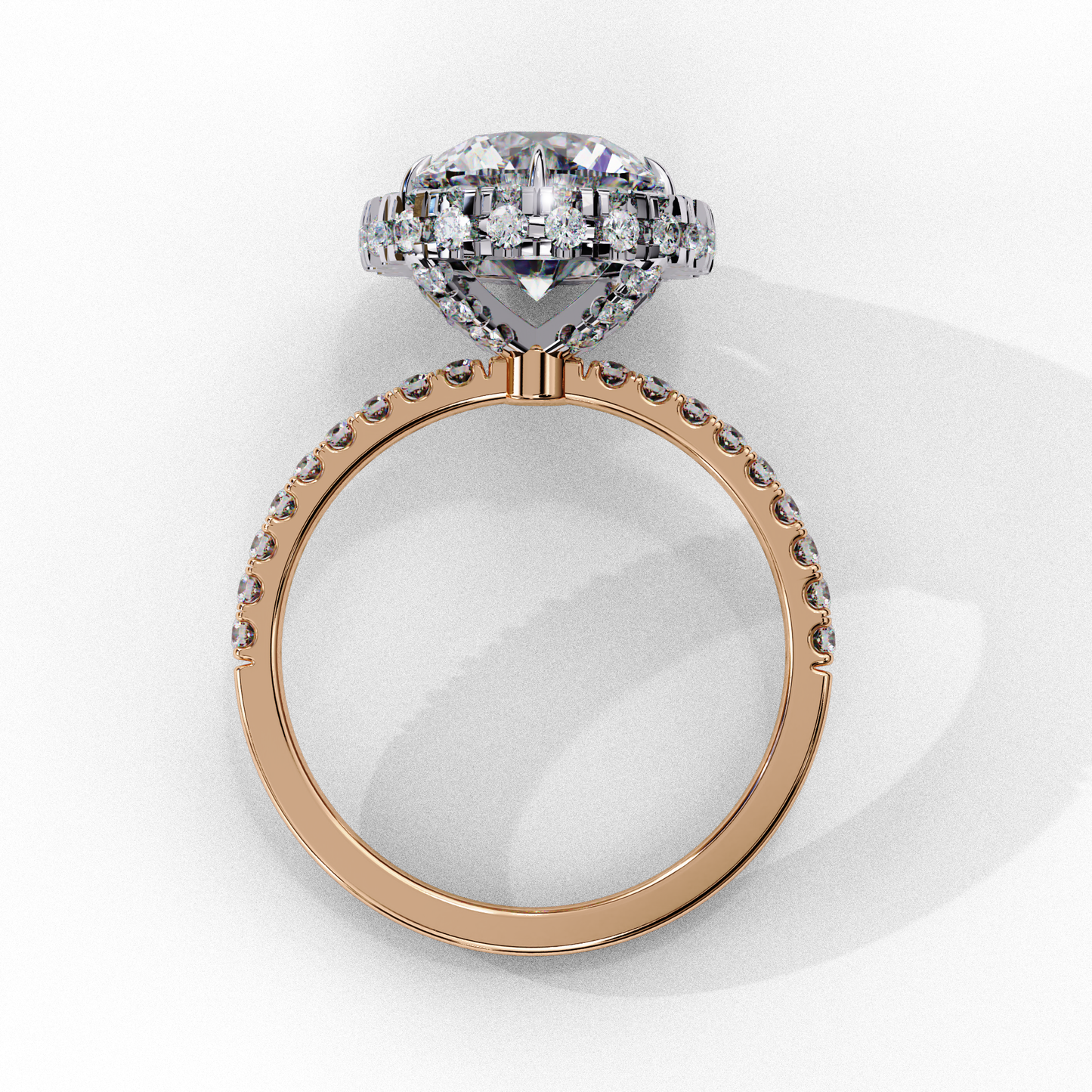 Mirella Grace Round Solitaire Ring