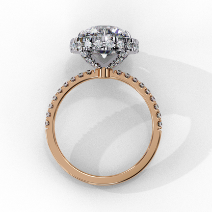 Mirella Grace Round Solitaire Ring