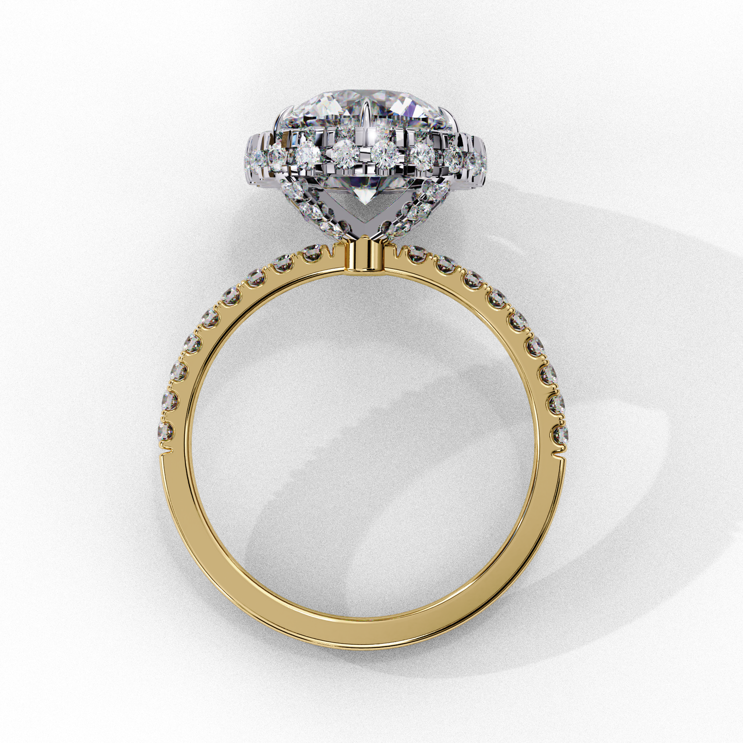 Mirella Grace Round Solitaire Ring