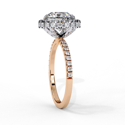 Mirella Grace Round Solitaire Ring