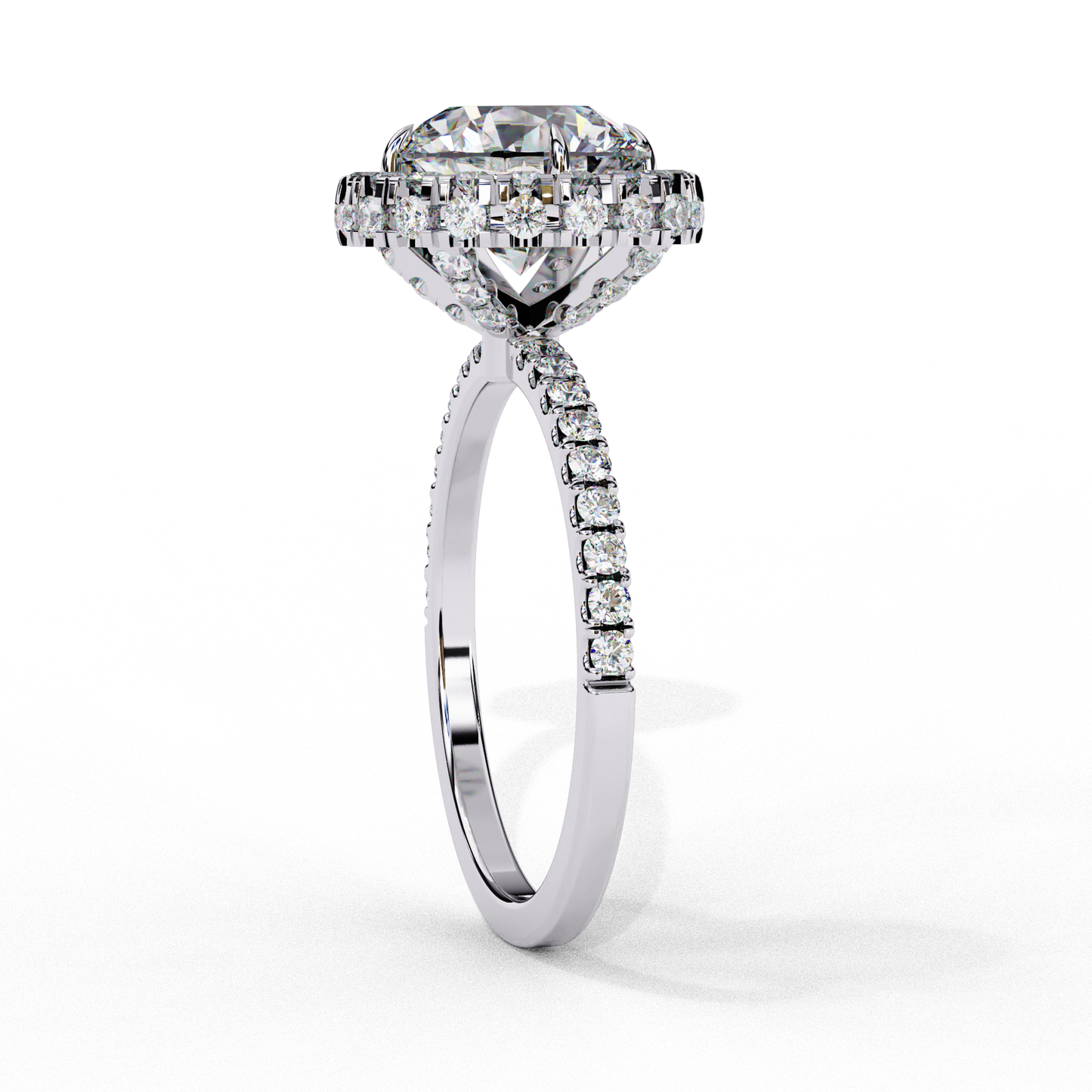Mirella Grace Round Solitaire Ring