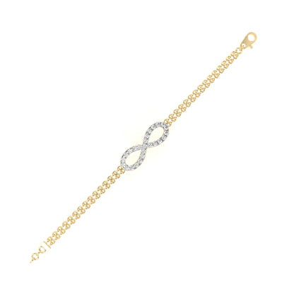 Infinity Glow Diamond Bracelet