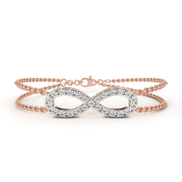 Infinity Glow Diamond Bracelet