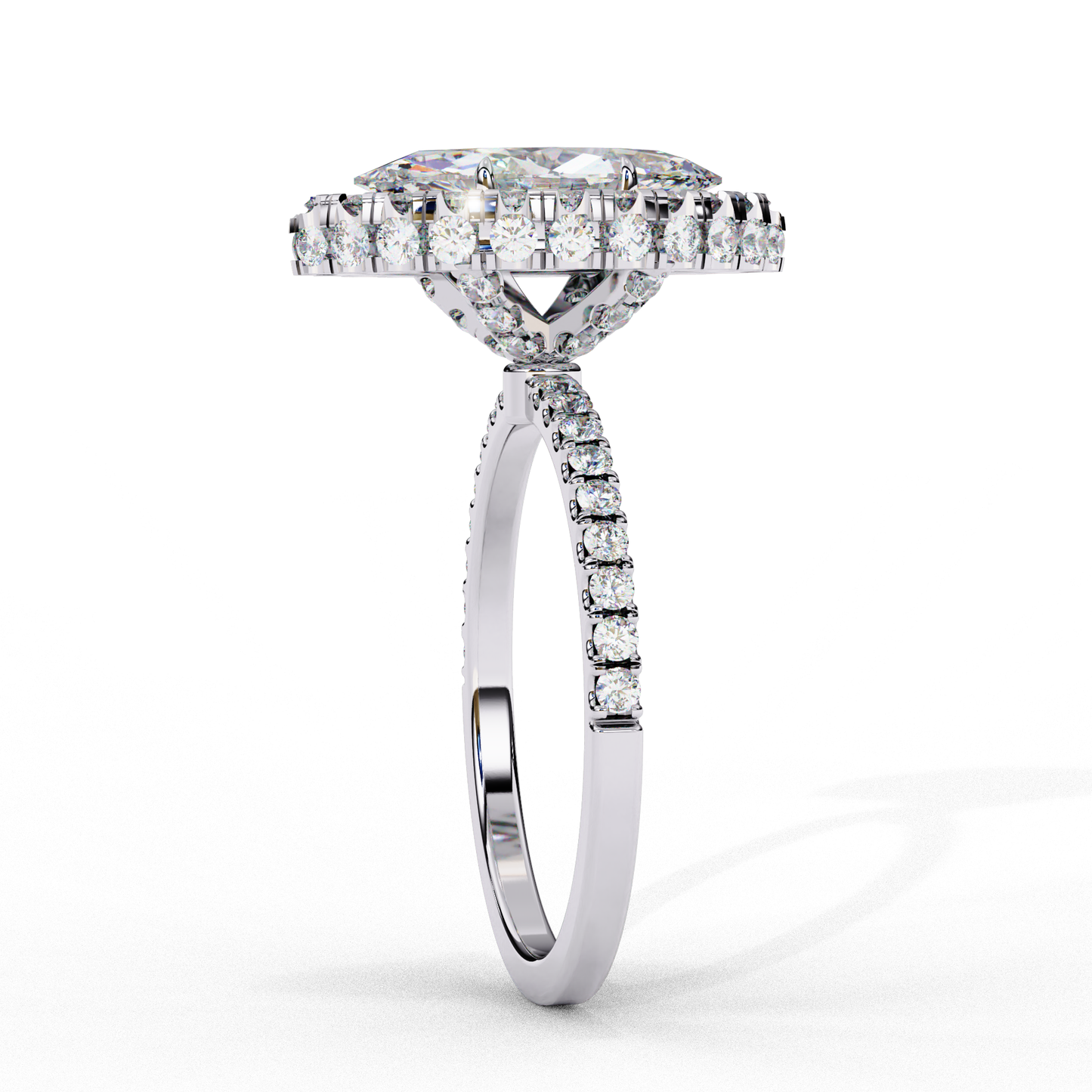 Serenora Bloom Marquise Solitaire Ring