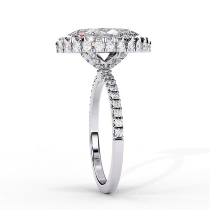 Serenora Bloom Marquise Solitaire Ring