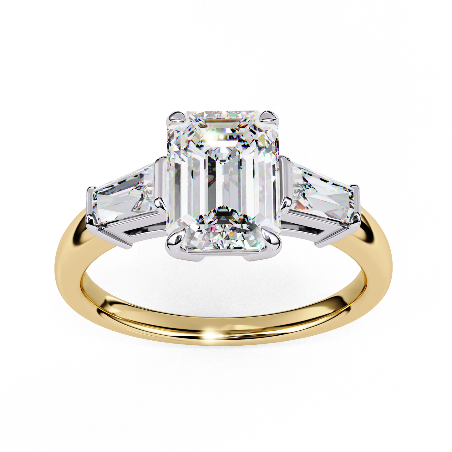Volana Prime Emerald Solitaire Ring