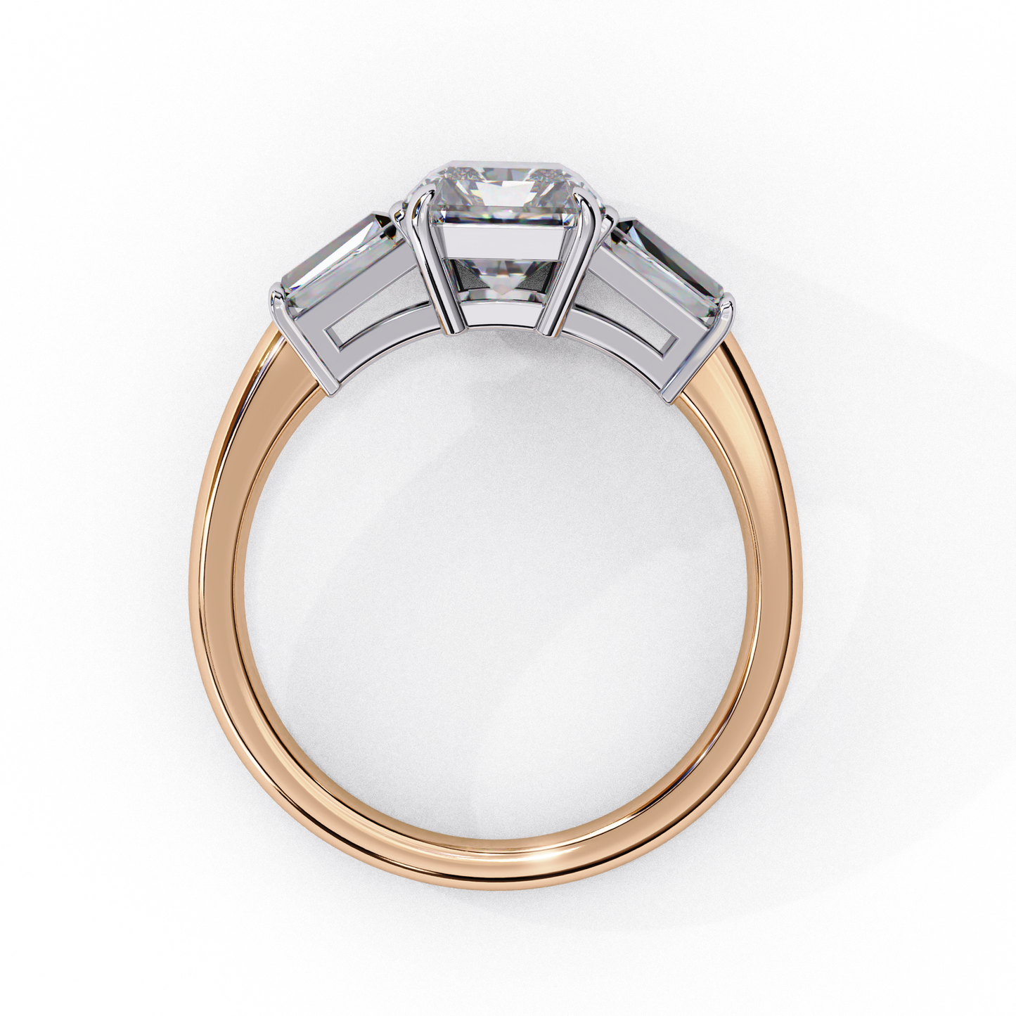 Volana Prime Emerald Solitaire Ring