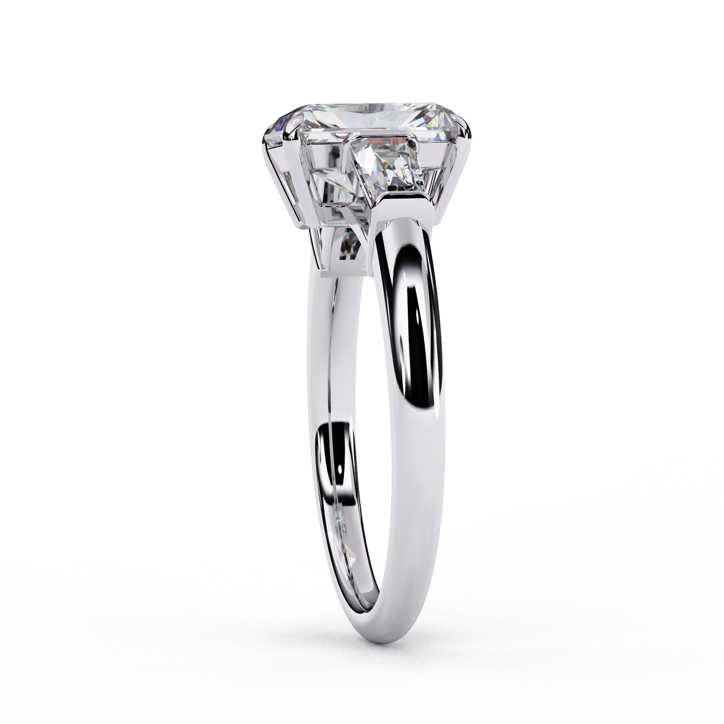 Volana Prime Emerald Solitaire Ring