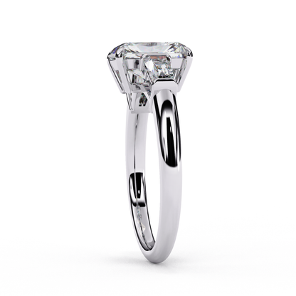 Volana Prime Emerald Solitaire Ring