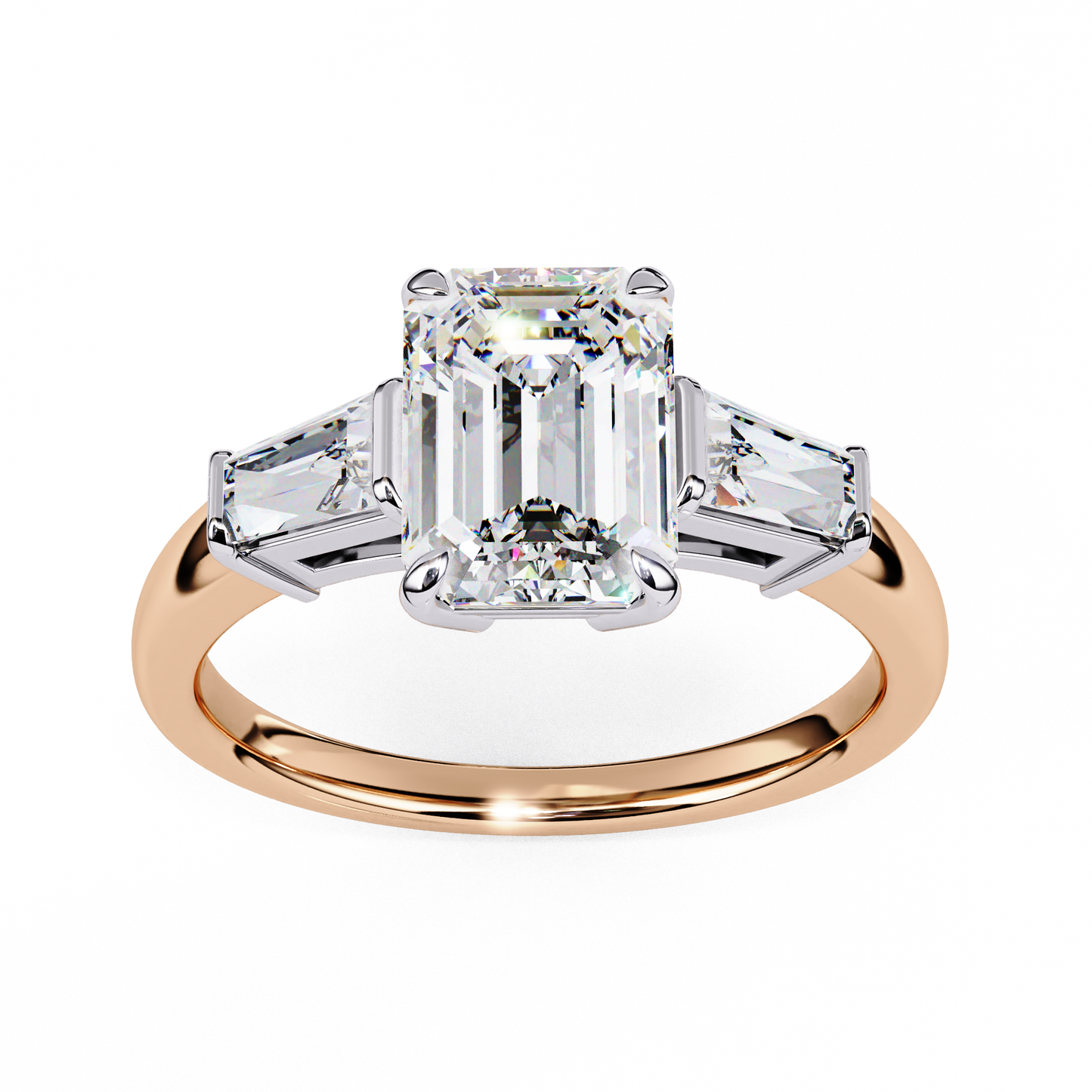 Volana Prime Emerald Solitaire Ring