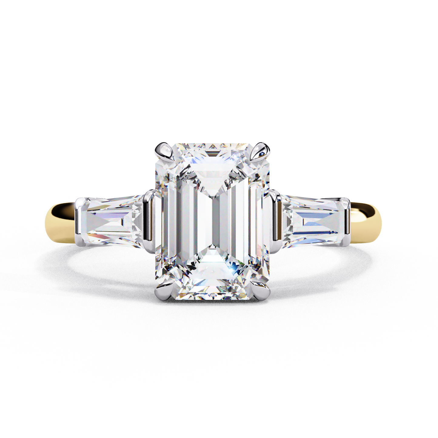 Volana Prime Emerald Solitaire Ring