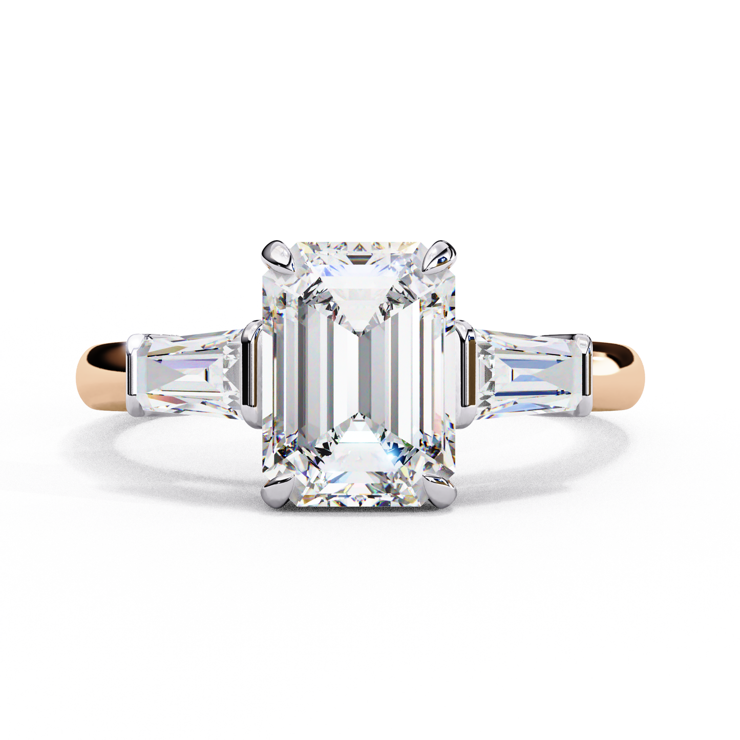 Volana Prime Emerald Solitaire Ring