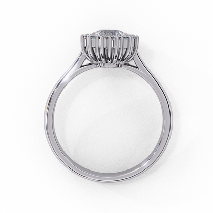 Elix Aura Heart Solitaire Ring