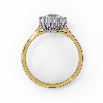 Elix Aura Heart Solitaire Ring