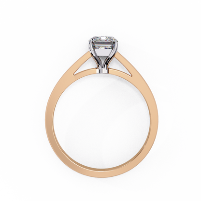 Viora Pureline Emerald Solitaire Ring