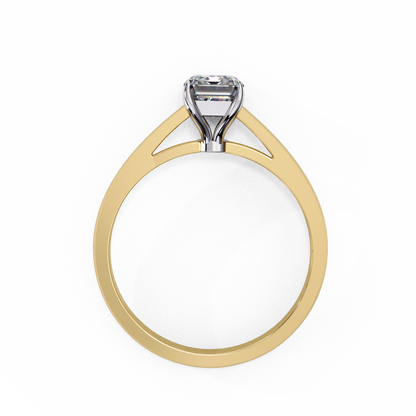Viora Pureline Emerald Solitaire Ring
