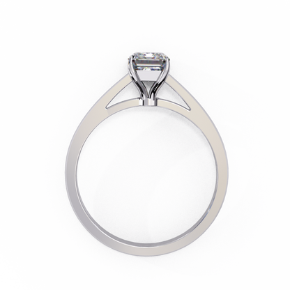 Viora Pureline Emerald Solitaire Ring