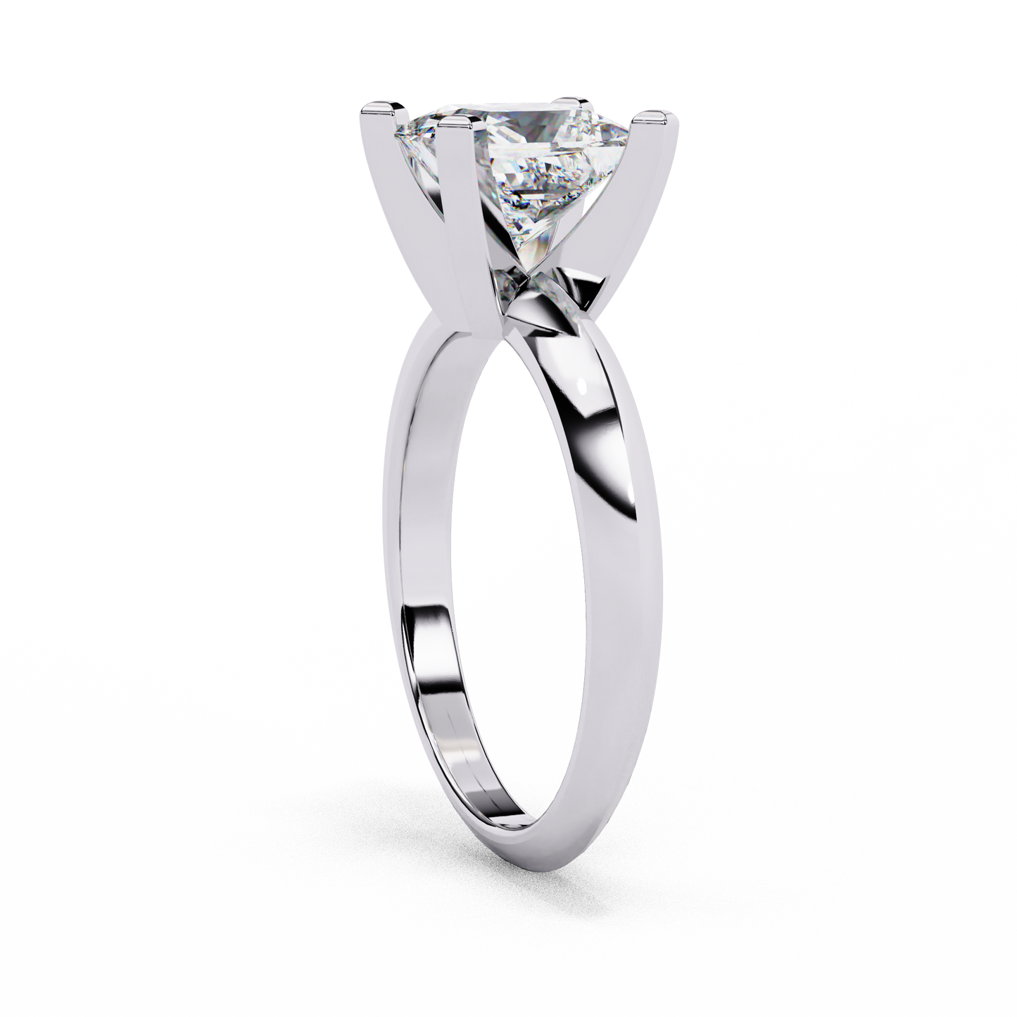 Rosetta Prima Princess Solitaire Ring