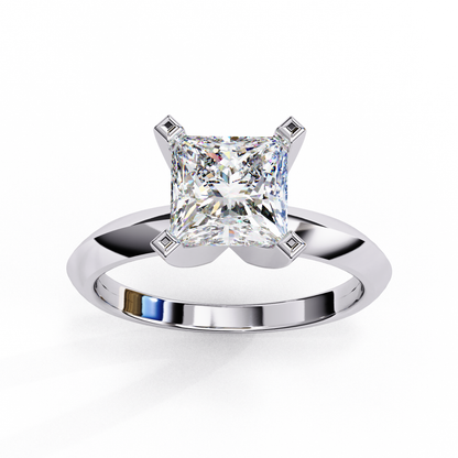 Rosetta Prima Princess Solitaire Ring