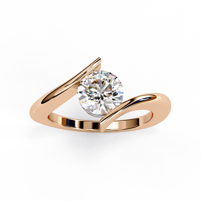 Serene Valoura Round Solitaire Ring