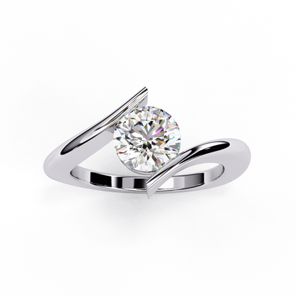 Serene Valoura Round Solitaire Ring