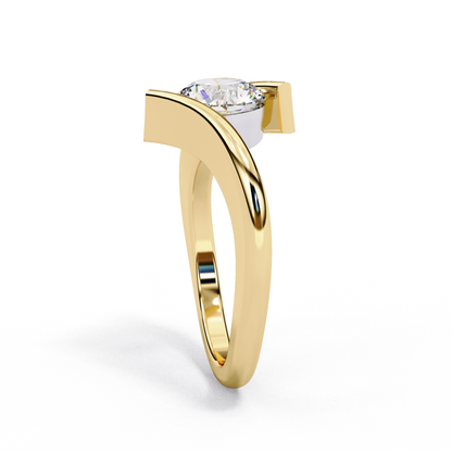 Serene Valoura Round Solitaire Ring