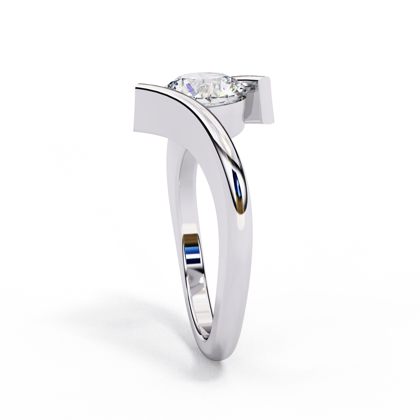 Serene Valoura Round Solitaire Ring